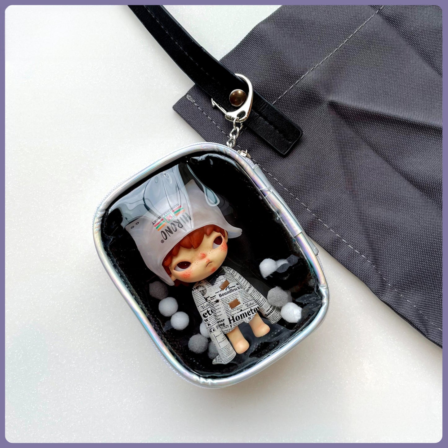 Holograhic doll bag | suitable for 10cm doll