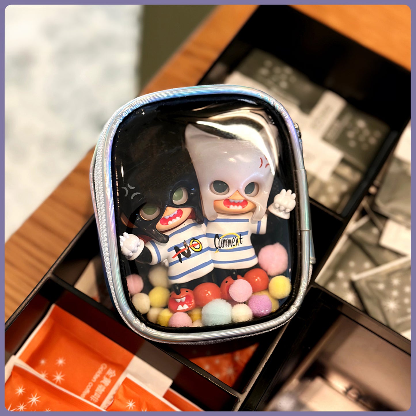 Holograhic doll bag | suitable for 10cm doll