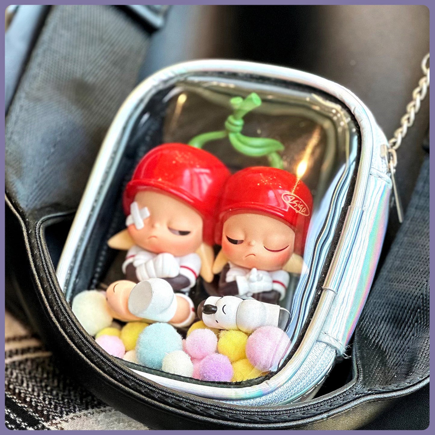 Holograhic doll bag | suitable for 10cm doll