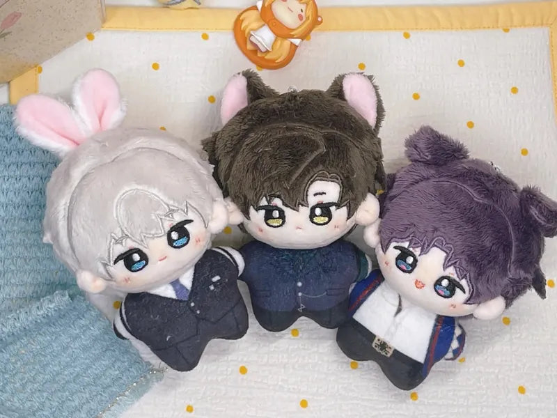 Love and Deepspace Plushie | Lnd Inspired Xavier Zayne Rafayel doll plush with cute ears