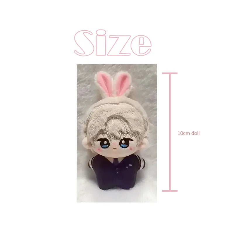 Love and Deepspace Plushie | Lnd Inspired Xavier Zayne Rafayel doll plush with cute ears