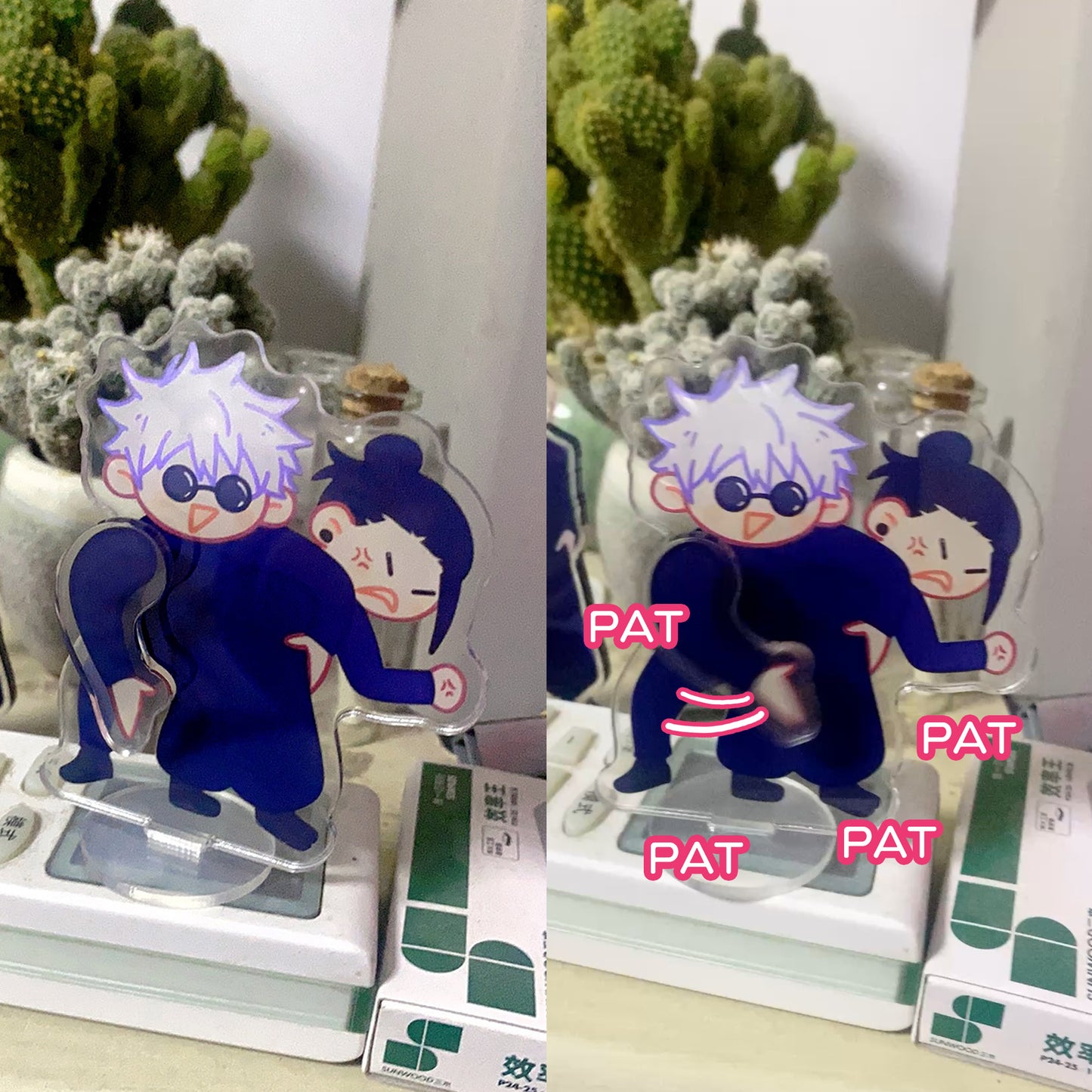 Gojo satoru Geto Suguru pat pat standee | JJK Jujutsu kaisen SatoSugu ...