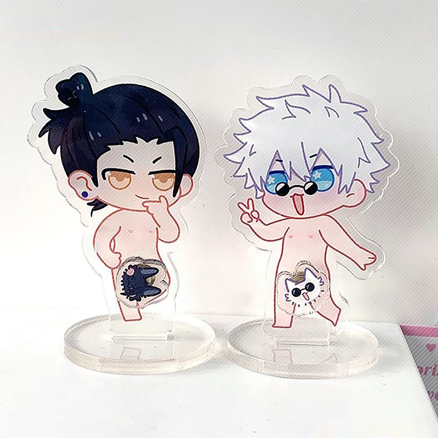 Swing little cute Gojo satoru Geto Suguru standee | JJK Jujutsu kaisen SatoSugu fanart Acrylic stand