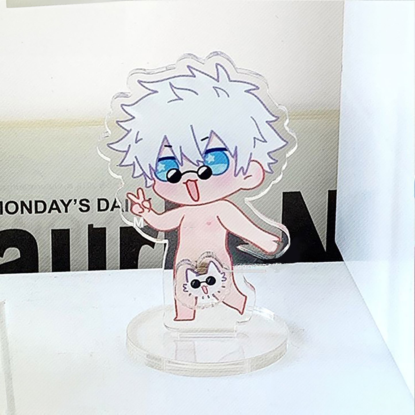 Swing little cute Gojo satoru Geto Suguru standee | JJK Jujutsu kaisen SatoSugu fanart Acrylic stand