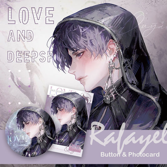 Rafayel Button/pin/photocard/polaroid set | Love and Deepspace