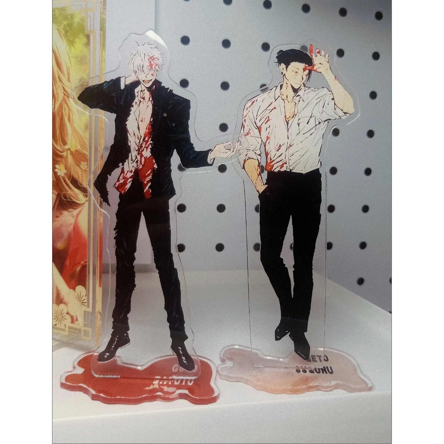 Gojo satoru Geto Suguru Strongest Duo standee | JJK Jujutsu kaisen SatoSugu fanart Acrylic stand