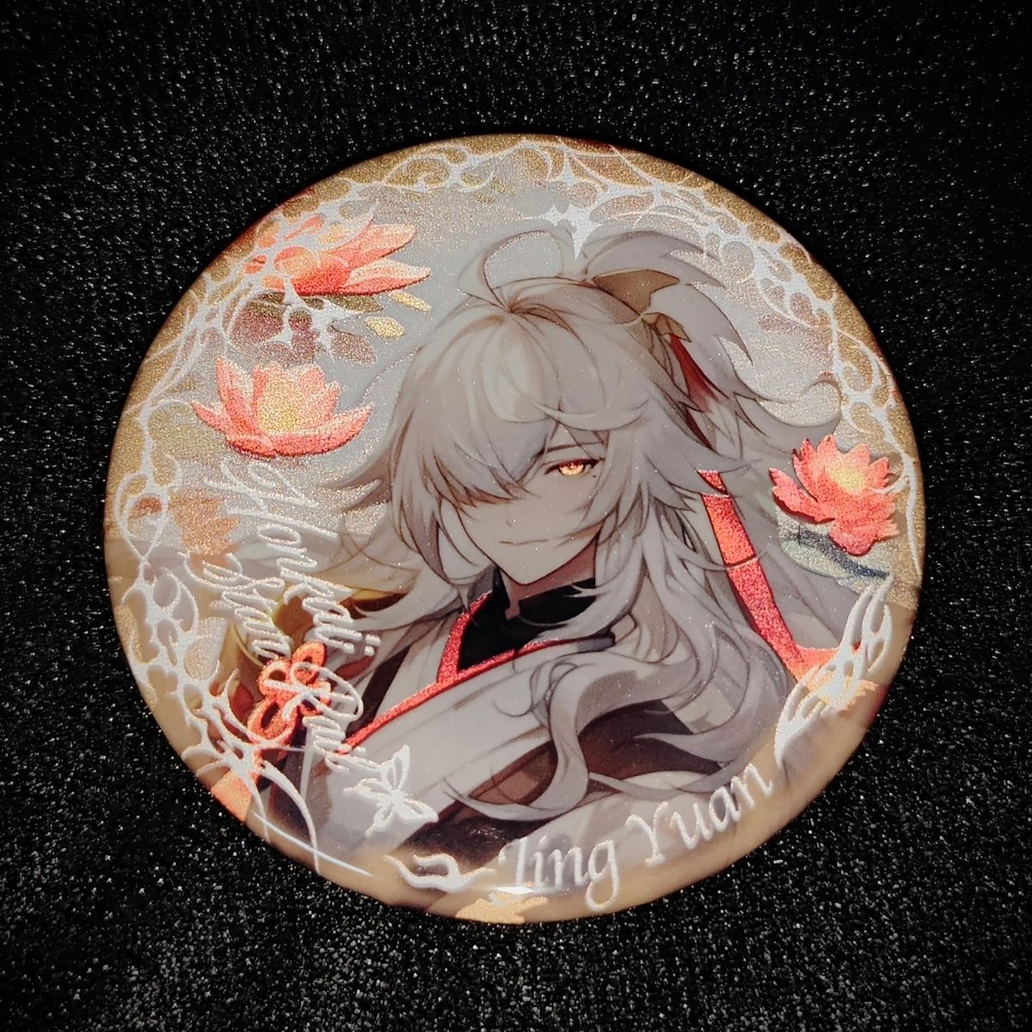 Honkai star rail fanart Button pin set | ren jing yuan imbibitor yin yue lunae dan heng luocha