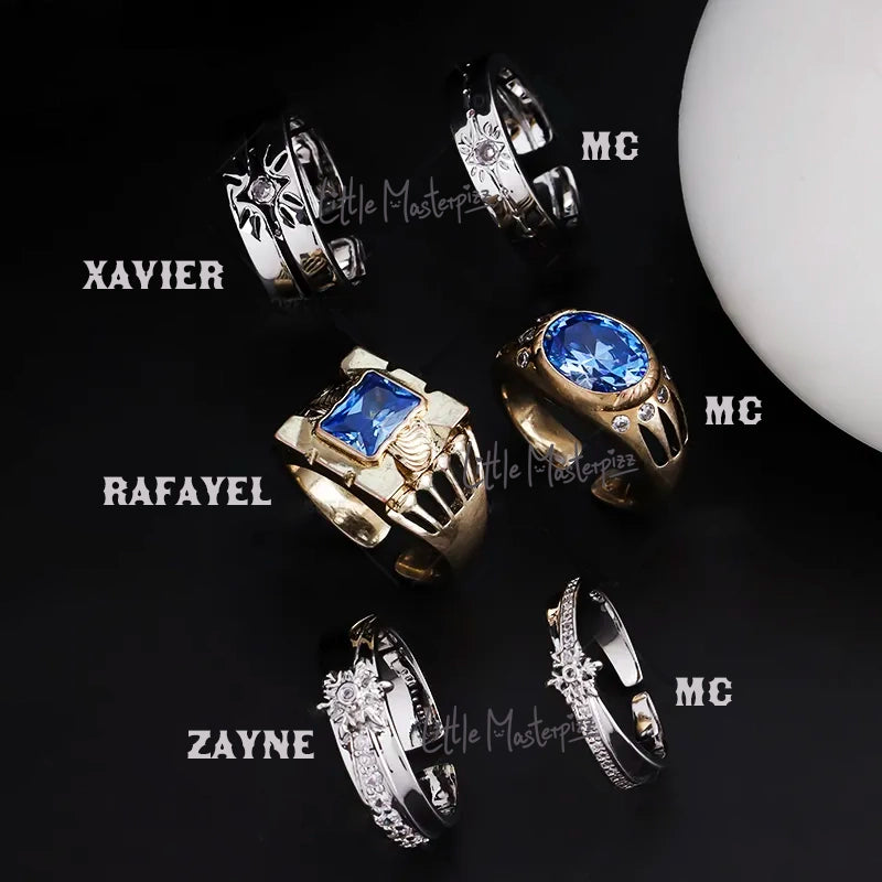 Love and Deepspace Zayne 100 Affinity Rings | Xavier Rafayel pair couple ring