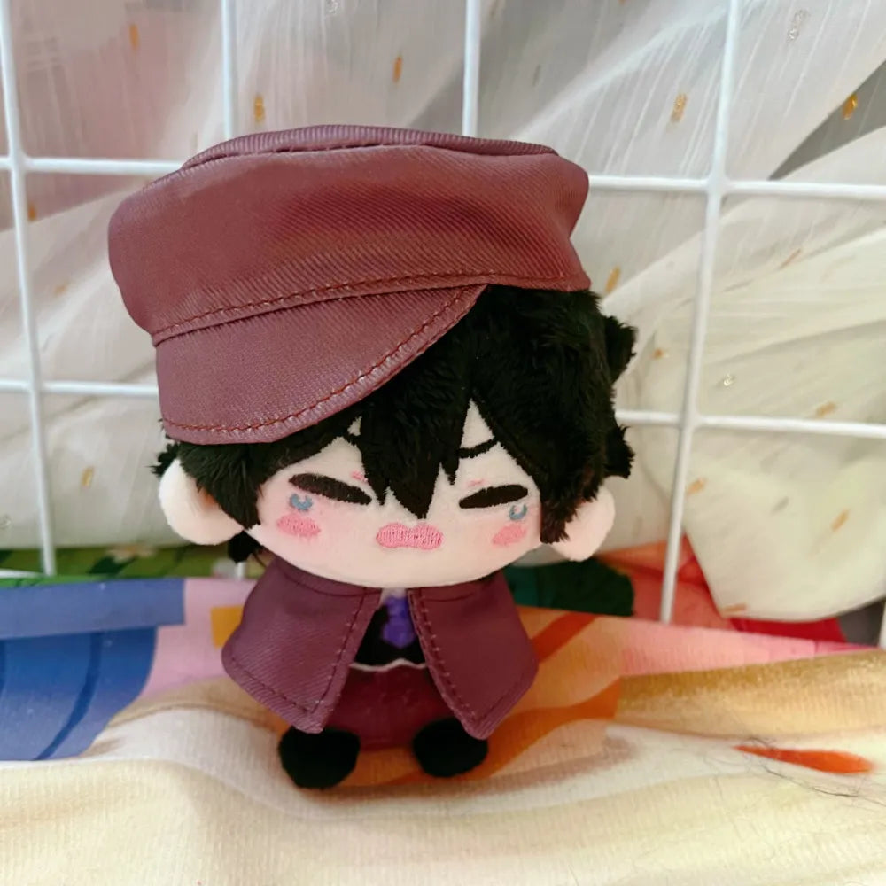 Bungo Stray Dogs cute Plushies with animal ears | Dazai Chuuya Atsushi Akutagawa Ranpo Fyodor