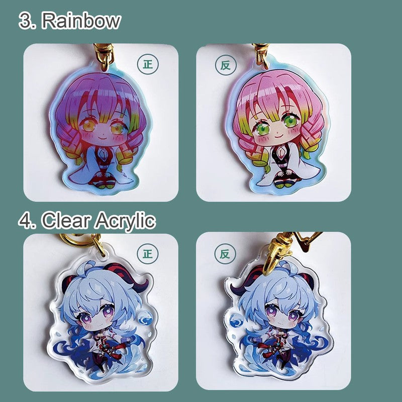 Personalized Acrylic Keychains